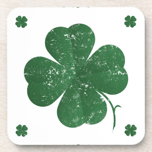 Shamrocks -  stijl onderzetter (Voorkant)