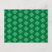 Shamrocks, symbool van St. Patrick's Day, Briefkaart (Voorkant)