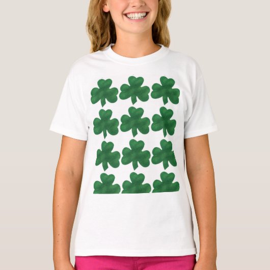 SHAMROCKS T-SHIRT (Voorkant)