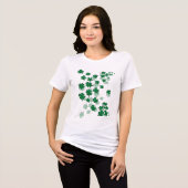 Shamrocks Tri-Blend Shirt (Voorkant volledig)
