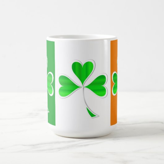 Shamrocks Two-Tone Coffee Mok (Center)