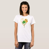 Shamrocks van mijn hart t-shirt (Voorkant volledig)