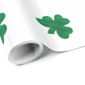 Shamrocks - verpakkingspapier cadeaupapier (Rol Hoek)