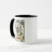 Shamrocks voor eenden mok (Voorkant links)