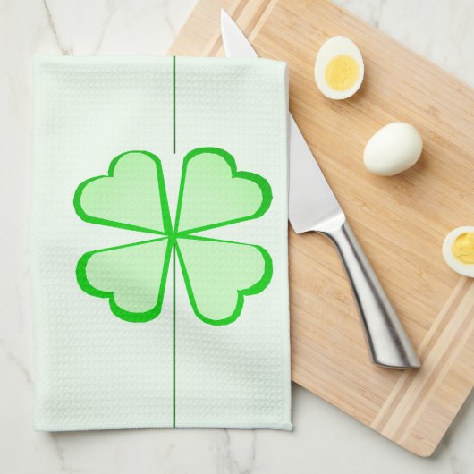 Shamrocks🍀keukenhanddoeken Theedoek (Quarter Fold)