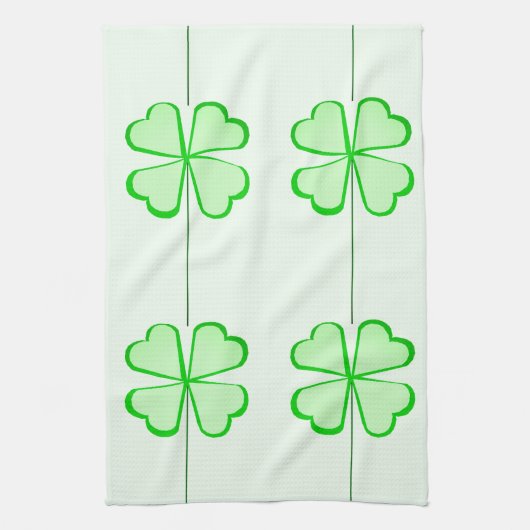 Shamrocks🍀keukenhanddoeken Theedoek (Verticaal)