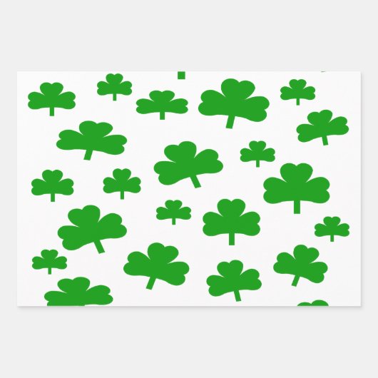 Shamrockveld Inpakpapier Vel (Voorkant 2)