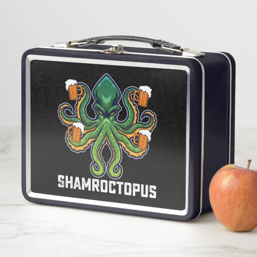 Shamroctopus Octopus Liefhebber St Patrick's Dag (In situ)