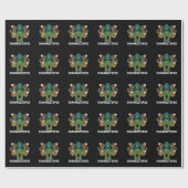 Shamroctopus Octopus Liefhebber St. Patrick's Dag Cadeaupapier (Vlak)