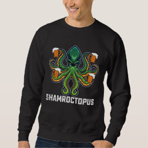 Shamroctopus Octopus Liefhebber St Patrick's Dag Trui