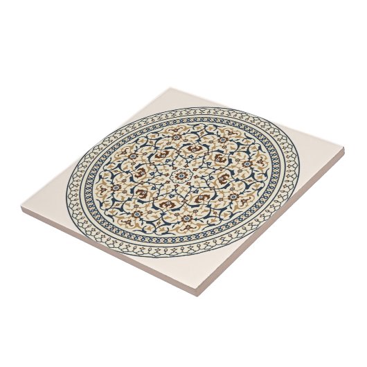 Shamseh Motif Tegeltje (Zijkant)