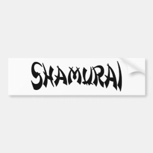 SHAMURAI BUMPERSTICKER