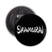 SHAMURAI BUTTON FLESOPENER (Voorkant)