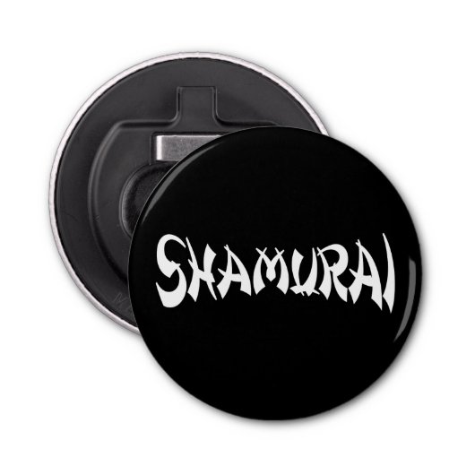 SHAMURAI BUTTON FLESOPENER (Voorkant)