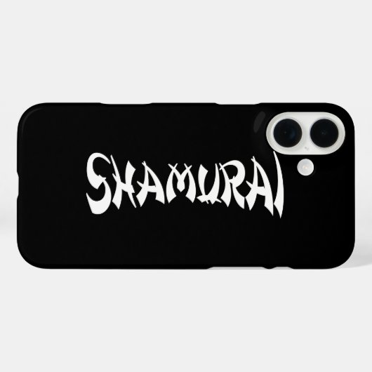 SHAMURAI Case-Mate iPhone CASE (Achterkant (horizontaal))