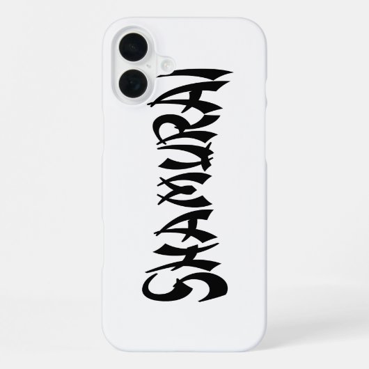 SHAMURAI iPhone HOESJE (Achterkant)