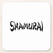 SHAMURAI KARTONNEN ONDERZETTERS (Voorkant)