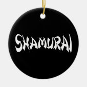 SHAMURAI KERAMISCH ORNAMENT (Voorkant)