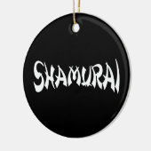 SHAMURAI KERAMISCH ORNAMENT (Links)