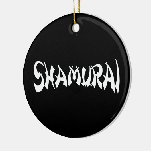 SHAMURAI KERAMISCH ORNAMENT (Links)