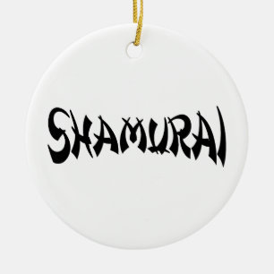 SHAMURAI KERAMISCH ORNAMENT