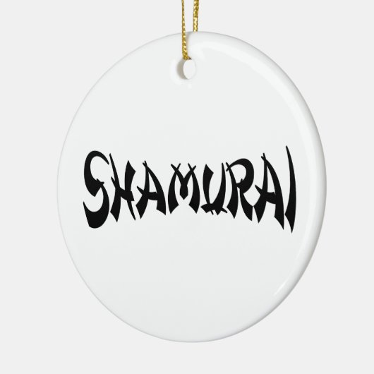 SHAMURAI KERAMISCH ORNAMENT (Links)