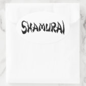 SHAMURAI OVALE STICKER (Tas)