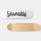 SHAMURAI PERSOONLIJK SKATEBOARD (Horizontaal)