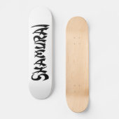 SHAMURAI PERSOONLIJK SKATEBOARD (Voorkant)