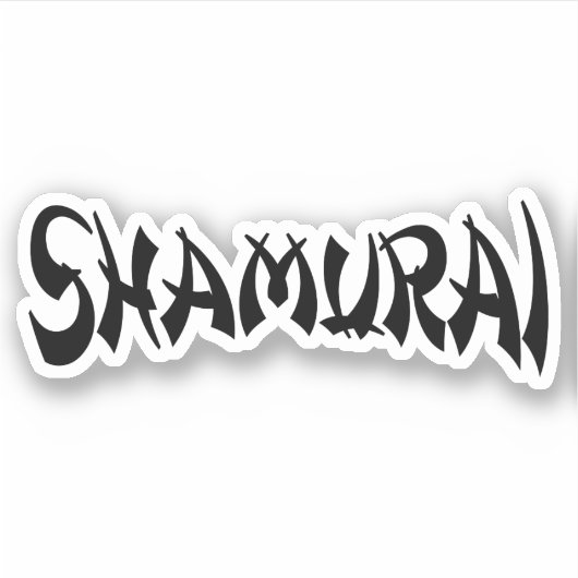 SHAMURAI STICKER (Voorkant)