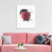 shamuri canvas afdruk (Insitu (Woonkamer))