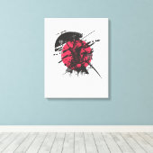 shamuri canvas afdruk (Insitu (Houten vloer))