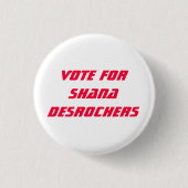 Shana DesRochers Ronde Button 3,2 Cm (Voorkant)