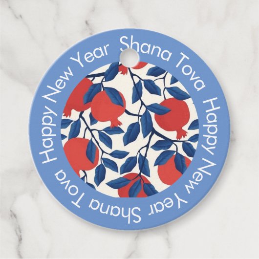 Shana Tova Bedankjes Labels (Voorkant)