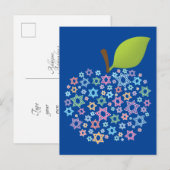 ✡ 🕎  Shana Tova Briefkaart (Voorkant / Achterkant)