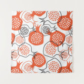 SHANA TOVA CARD, Rosh Hashanah Wenskaart, met h Wandkleed (Voorkant (horizontaal))