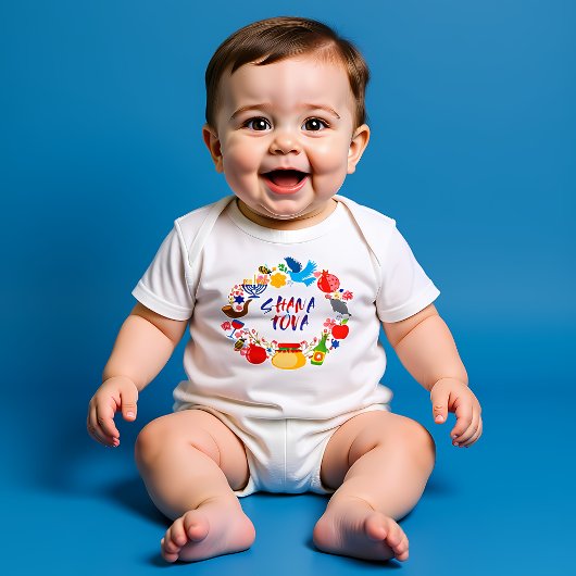 🍯 🐟 Shana Tova! Gelukkig Nieuwjaar1 Romper