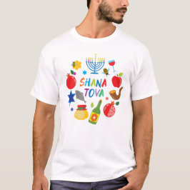 🍯 🐟 Shana Tova! Gelukkig Nieuwjaar 2.1 T-shirt