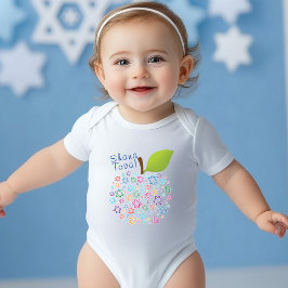 🍯 🍎🐟 Shana Tova! Gelukkig nieuwjaar Romper