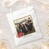 Shana Tova Gold Glitter Lijst Foto Pomegranate Bedankzakje (Geknipt)