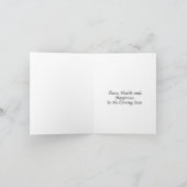 Shana Tova Granaatappel Botanisch Ontwerp | Elegan Feestdagen Kaart (Binnen)