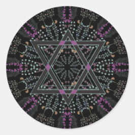 Shana Tova Joods Nieuwjaar Ronde Sticker