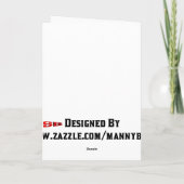 Shana Tova Kaart (Achterkant)