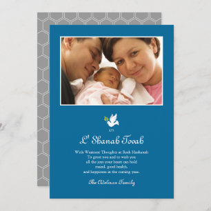 Shana Tova Peace Dove Rosh Hashanah Card Feestdagenkaart