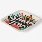 Shana tova Rosh chshana Papieren Bordje (Gebogen)