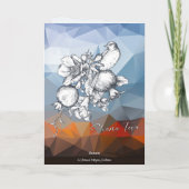 Shana Tova Rosh Hashana Jwish nieuwjaarskaart Aankondiging (Achterkant)