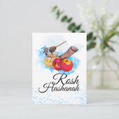 Shana Tova/Rosh Hashanah Feestdagenkaart (Staand voorkant)