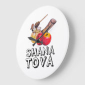 Shana Tova / Rosh Hashanah Grote Klok (Hoek)