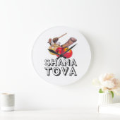 Shana Tova / Rosh Hashanah Grote Klok (Huis)