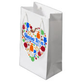 Shana Tova Rosh Hashanah Jwish New Year Holiday Klein Cadeauzakje (Achterkant Gekanteld)